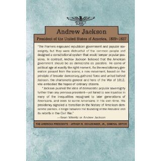 Andrew Jackson Sean Wilentz, Arthur M. Schlesinger Jr. 9780805069259 Books