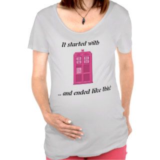 Geek Love Doctor strikes again Maternity Shirts