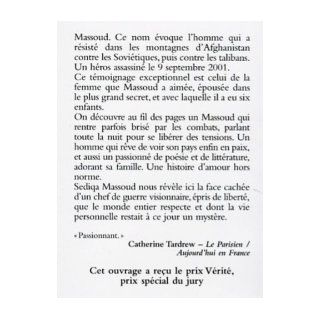 Pour l'amour de Massoud Sediqa Massoud 9782266163323 Books