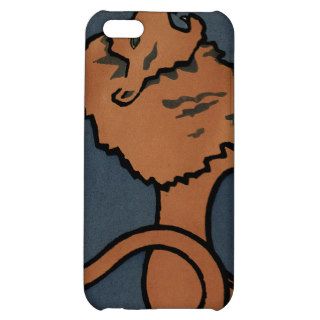 Lion   Antiquarian, Colorful Book Illustration iPhone 5C Covers