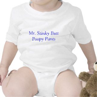Mr Stinky butt poopy pants Tee Shirt