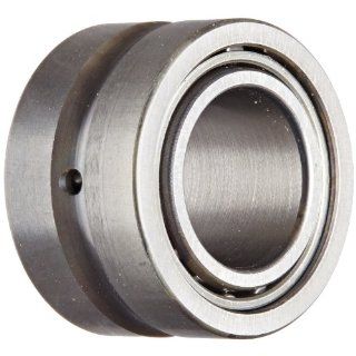 Koyo NKJ15/16A Needle Roller Bearing, Removable Inner Ring, Open, Normal Clearance, Oil Hole, Steel Cage, Metric, 15mm ID, 27mm OD, 16mm Width, 24000rpm Maximum Rotational Speed
