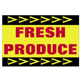 Fresh Produce Lawn Sign