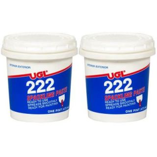 UGL 1 pt. 222 Spackling Paste (2 Pack) 209107