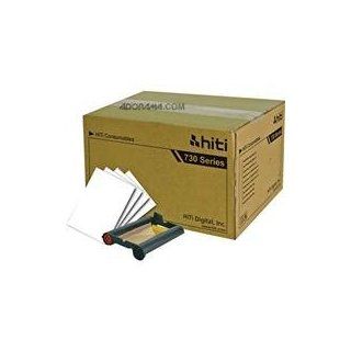 HiTi Digital Inc. 4x6" Photo Paper (60 Sheets) & Ribbon Cartridge for 730/731 Printers   Carton (12 Pack)  Photo Quality Paper  Camera & Photo