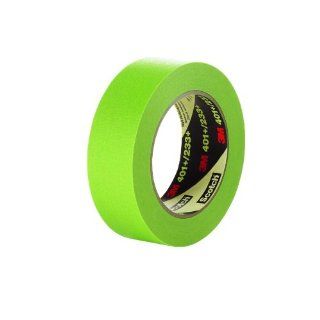 3M High Performance Green Masking Tape 401+/233+, 36 mm x 55 m (Case of 16)