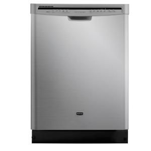 Maytag JetClean Plus Front Control Dishwasher in Monochromatic Stainless Steel with Steam Cleaning MDBH949PAM