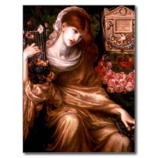 Roman Widow by Dante Gabriel Rossetti Post Cards