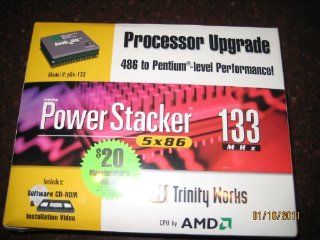 TrinityWorks PowerStacker AMD 5x86 133 CPU Upgrade Kit for Older Intel 486 Systems Computers & Accessories