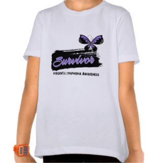 Tattoo Butterfly Hodgkins Disease Survivor Shirt