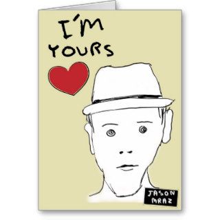 im yours valentine copy greeting card