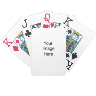Create Your Own Bicycle Playing Cards Jumbo Index