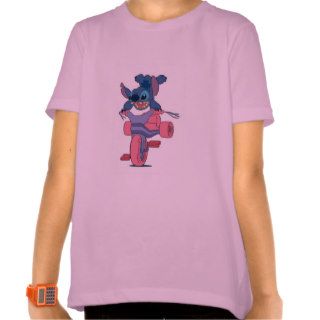 Stitch rides a tricycle t shirt
