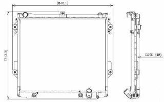 Denso 221 3153 Radiator Automotive