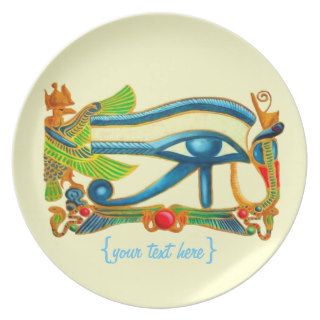 All Seeing Eye Of Horus Party Plates