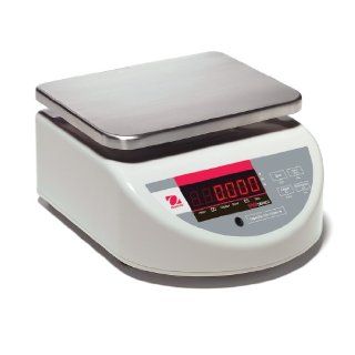 Ohaus BW3US BW Series Washdown Compact Bench Scale with Single Display, 6 lb Capacity Science Lab Balances