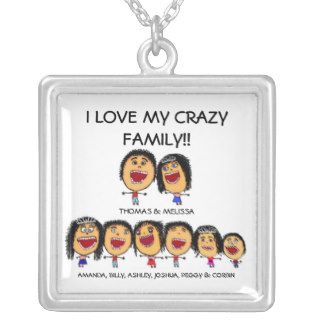 Fun Family of Eight Necklace