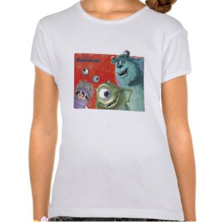 Monsters, Inc. mike Sulley Boo in costume Disney Tee Shirt