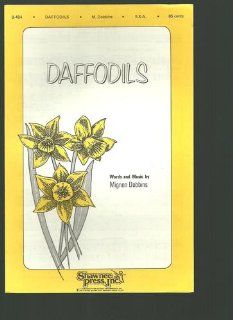 Daffodils, sheet music (B 484) Mignon Dobbins, Hawley Ades Books