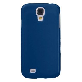 Solid Color 003366 Dark Blue Background Template Samsung Galaxy S4 Case