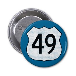 Highway 49 Route Sign Buttons