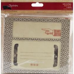 Postale Index Envelopes (Pack of 10) 7 Gypsies Envelopes