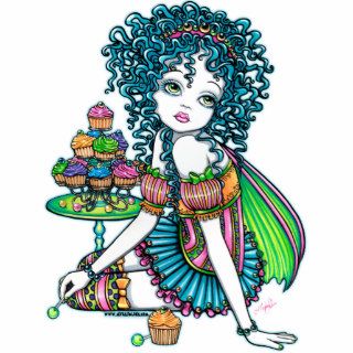 Buttercup Candy Cup Cake Fairy Photo Sculpture