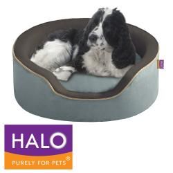 HALO Unisuede Oval Cuddler Halo Orthopedic Pet Beds