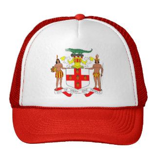 Jamaica Coat of Arms detail Hats