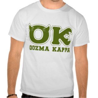 OK   OOZMA KAPPA Logo T shirt