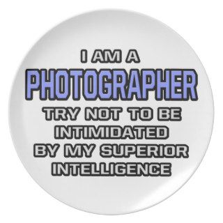 Photographer JokeSuperior Intelligence Plate