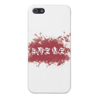 Bite me blood stain iPhone 5 case