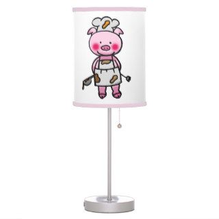 piggy chef table lamps
