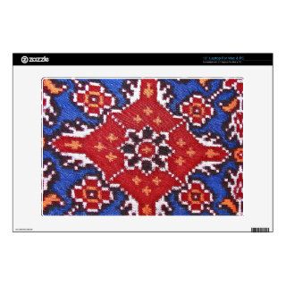Patola Ethnic Bohemian Indian Ikat Textile Asian 13" Laptop Decal