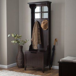 Belham Living Richland Mini Hall Tree   Espresso Dark Brown   9701S 015  Furniture 