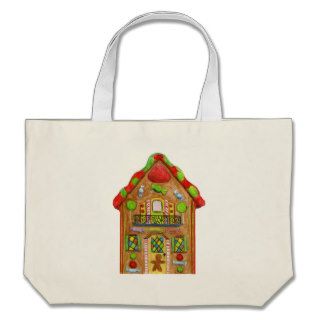 Christmas Candy Gingerbread House Bag