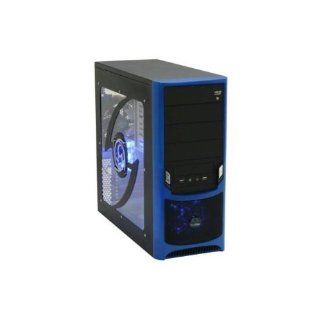 Raidmax ATX 238WUP Tornado 450W ATX Mid Tower Gaming Case (Blue) Computers & Accessories