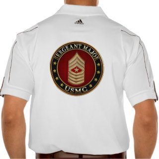 U.S. Marines Sergeant Major (USMC SgtMaj) [3D] Tee Shirts