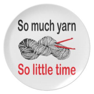 So much yarn, so little time plates