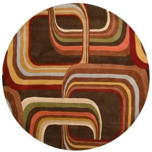 Artistic Weavers Michael Brown 6 ft. Round Area Rug MCL 7007