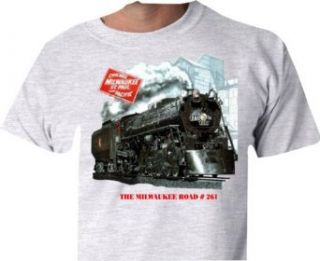 Milwaukee 261 Railroad Train T Shirt Tee Shirt Clothing