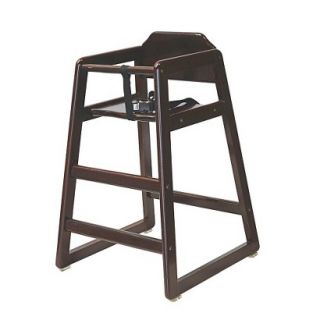 LA Baby Stackable Restaurant Style High Chair   Cherry