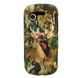 Samsung A667 Evergreen Graphic Rubberized Shield Hard Case   Deer Hunter Cell Phones & Accessories