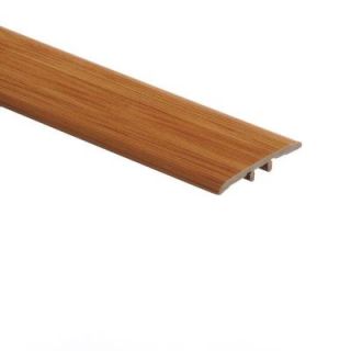 Zamma Traditional Bamboo Dark 1/8 in. Thick x 1 3/4 in. Wide x 72 in. Length Vinyl T Molding 015223538