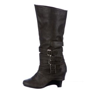 Not Rated Women's 'Paper Play' Wedge Boots FINAL SALE Not Rated Boots