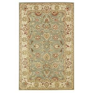 Home Decorators Collection Old London Green and Ivory 3 ft. x 5 ft. Area Rug 4561615610