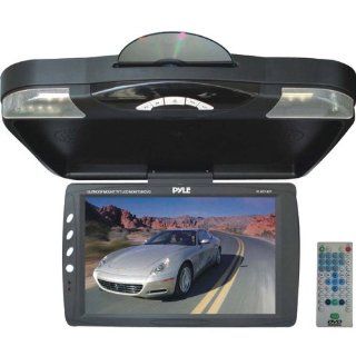 AWM Pyle Plrd143F 14.1" Roof Mount Monitor With Built In Dvd Player   Dvd Players With Monitor  Vehicle Overhead Video 