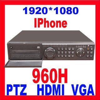 Professional 16 Channel H.264 HDMI Network Standalone DVR for Security Surveillance Video CCTV System   High Record Resolution, 16 Audio Channels, iPhone, Andriod Viewing. Preview, Record, Playback, Backup, Network Surveillance, USB 2.0 Backup, PTZ Control