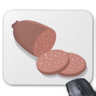 Pork ~ Salami Tasty Tubes of Goodness Mouse Pads