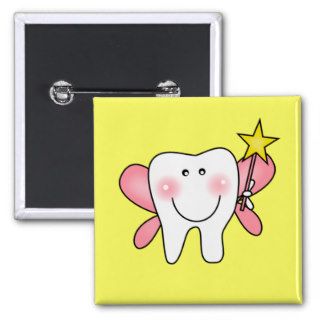Tooth Fairy Tshirts and Gifts Button